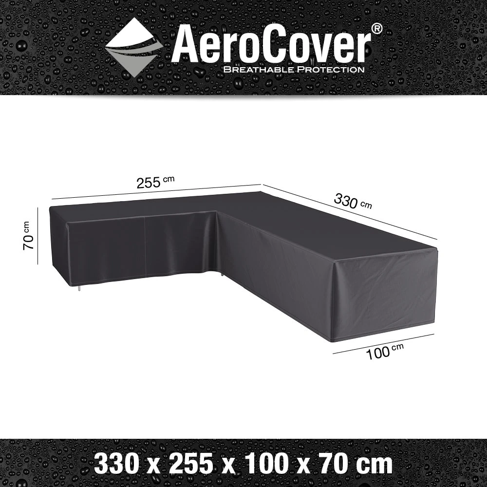 AeroCover Loungesethoes Hoekset Links 330 X 255 X 70 Cm 6 AeroCover Loungesethoes Hoekset Links 330 X 255 X 70 Cm - Afbeelding 4