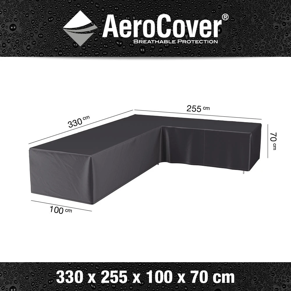 AeroCover Loungesethoes Hoekset Rechts 330 X 255 X 70 Cm 6 AeroCover Loungesethoes Hoekset Rechts 330 X 255 X 70 Cm - Afbeelding 4