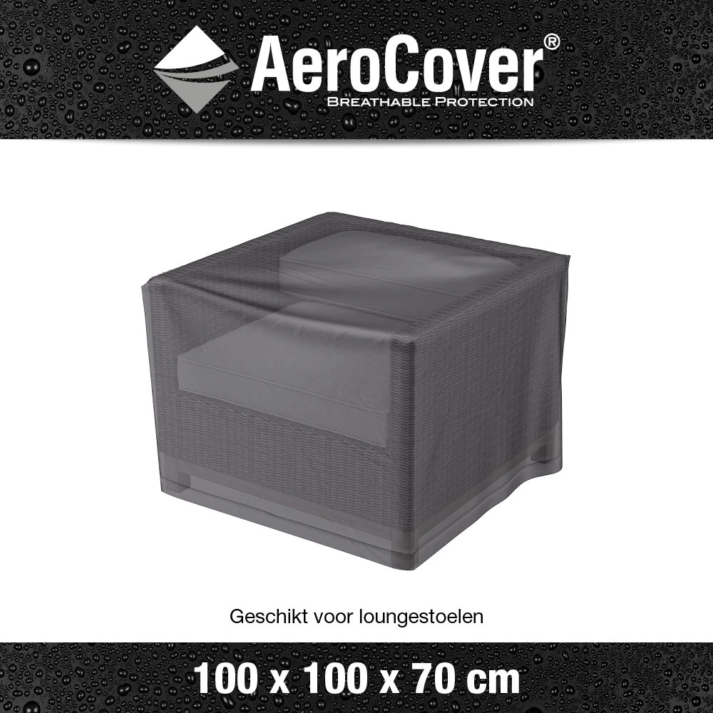 AeroCover Loungestoelhoes 100 X 100 X 70 Cm 5 AeroCover Loungestoelhoes 100 X 100 X 70 Cm - Afbeelding 3