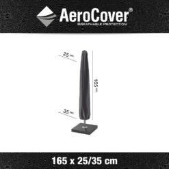 AeroCover Parasolhoes H 165 X 25/35 Cm -Tuinartikelen Winkel aerocover parasolhoes antraciet h165x25 35cm 1000x1000 621e0db891376 l