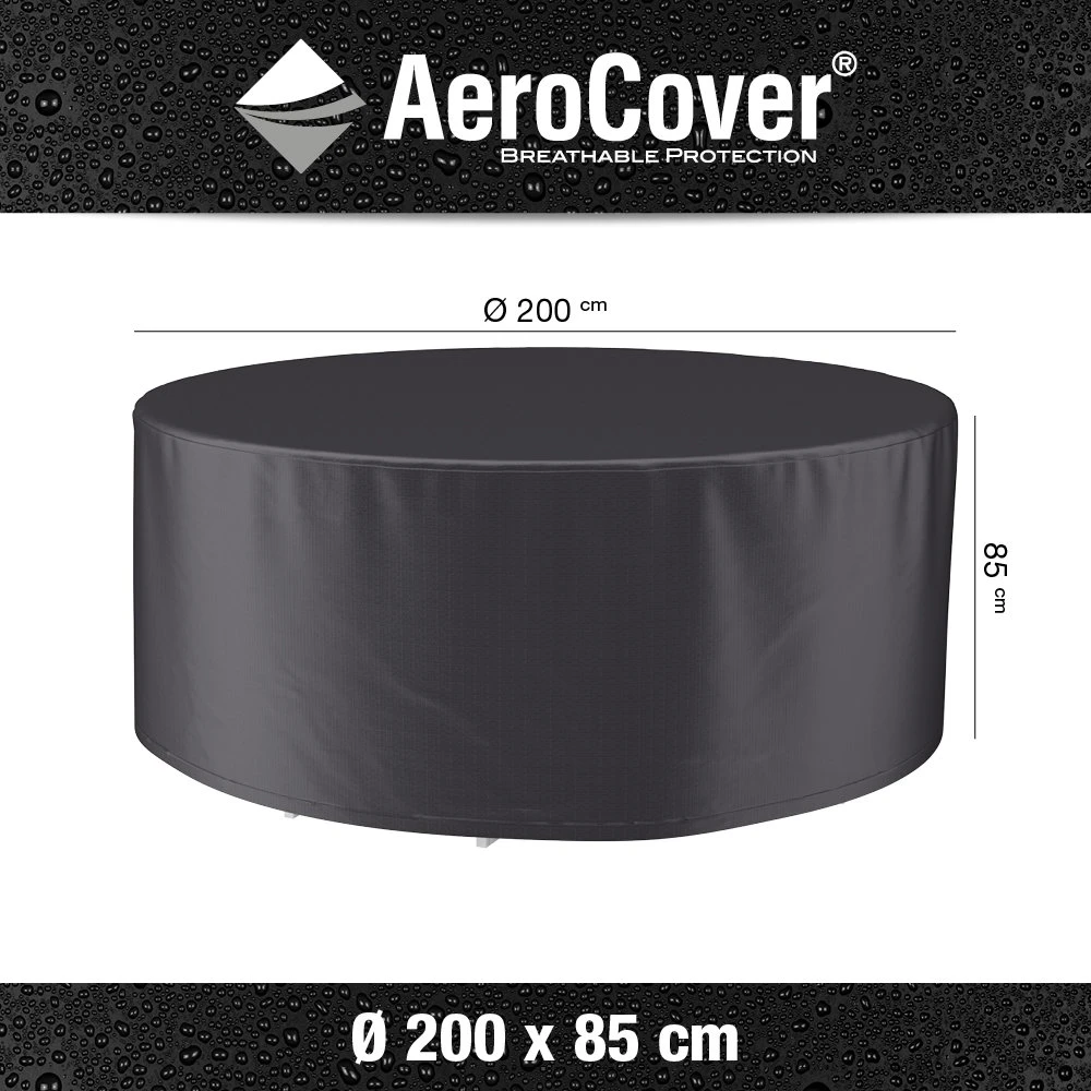 AeroCover Tuinsethoes Ø 200 X H 85 Cm 6 AeroCover Tuinsethoes Ø 200 X H 85 Cm - Afbeelding 4