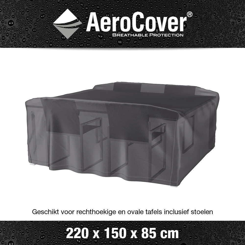 AeroCover Tuinsethoes 220 X 150 X 85 Cm 5 AeroCover Tuinsethoes 220 X 150 X 85 Cm - Afbeelding 3