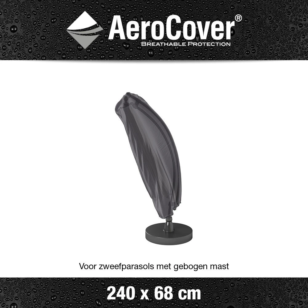 AeroCover Zweefparasolhoes H 240 X 68 Cm 5 AeroCover Zweefparasolhoes H 240 X 68 Cm - Afbeelding 3