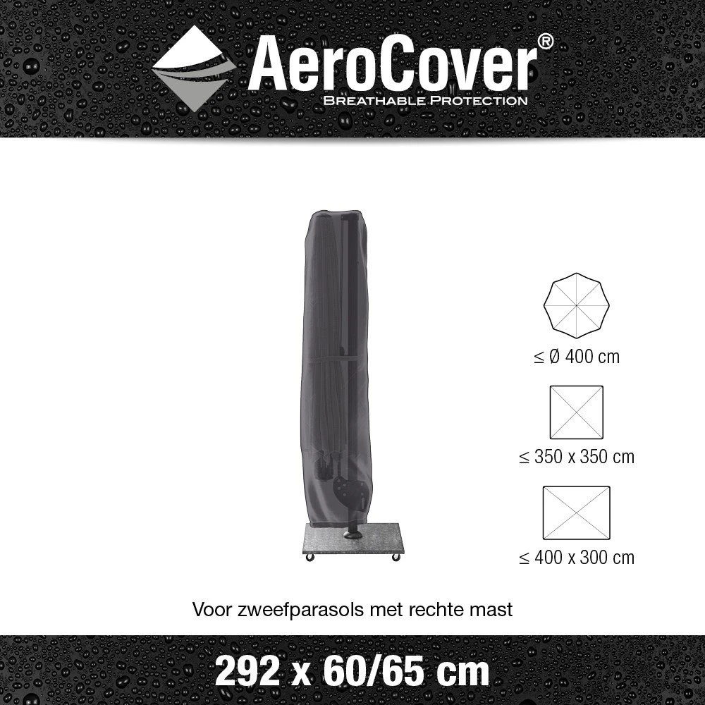 AeroCover Zweefparasolhoes H 292 X 60/65 Cm 5 AeroCover Zweefparasolhoes H 292 X 60/65 Cm - Afbeelding 3