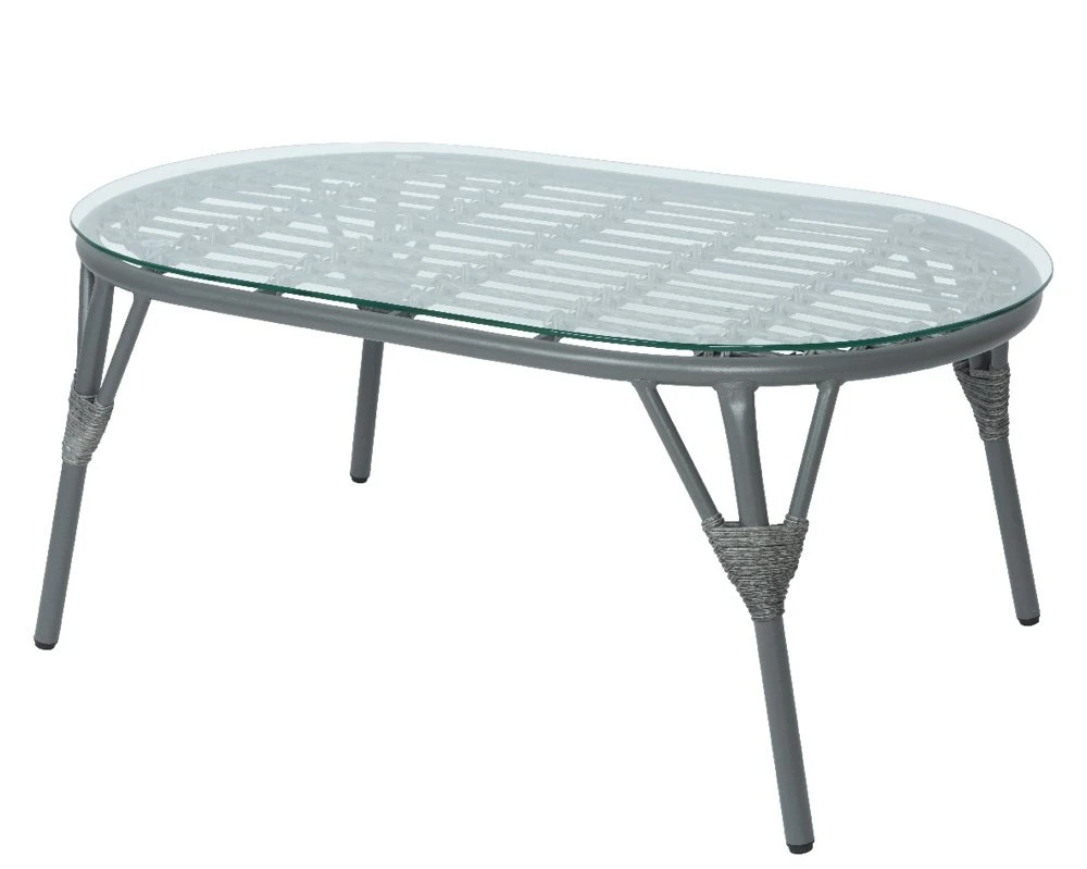 Evora Loungeset Grijs - 145 X 80 X 83 Cm 6 Evora Loungeset Grijs - 145 X 80 X 83 Cm - Afbeelding 4