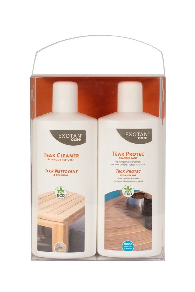Exotan Care Onderhoudpakket Teak Protector 1000 Ml 3 Exotan Care Onderhoudpakket Teak Protector 1000 Ml