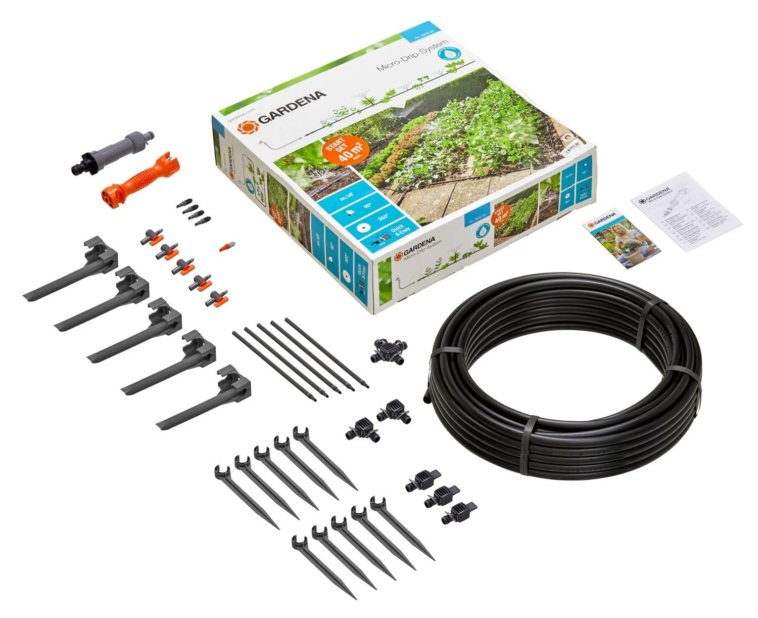 GARDENA Micro-Drip-System Startset Bloembed 4 GARDENA Micro-Drip-System Startset Bloembed - Afbeelding 2