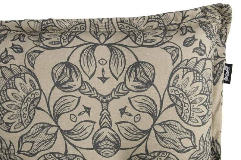 Hartman Hailey Grey Hoge Rug Tuinkussen 123x50x8 4 Hartman Hailey Grey Hoge Rug Tuinkussen 123x50x8 - Afbeelding 2