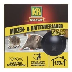 KB Muizenverjager En Rattenverjager Elektromagnetisch 130m²