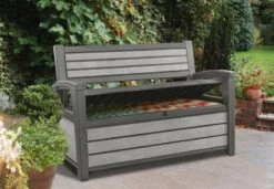 Keter Hudson Opbergbank 260L Grafiet -Tuinartikelen Winkel keter hudson opbergbank 260l grafiet 800x555 62738fe4b8a5d l