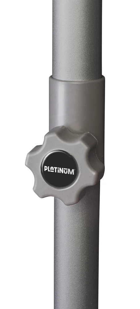 Platinum Middenstokparasol Lisboa Ø 300 Cm Taupe 5 Platinum Middenstokparasol Lisboa Ø 300 Cm Taupe - Afbeelding 3