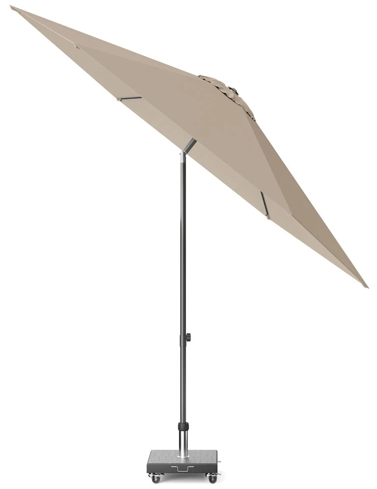 Platinum Middenstokparasol Lisboa Ø 300 Cm Taupe 4 Platinum Middenstokparasol Lisboa Ø 300 Cm Taupe - Afbeelding 2