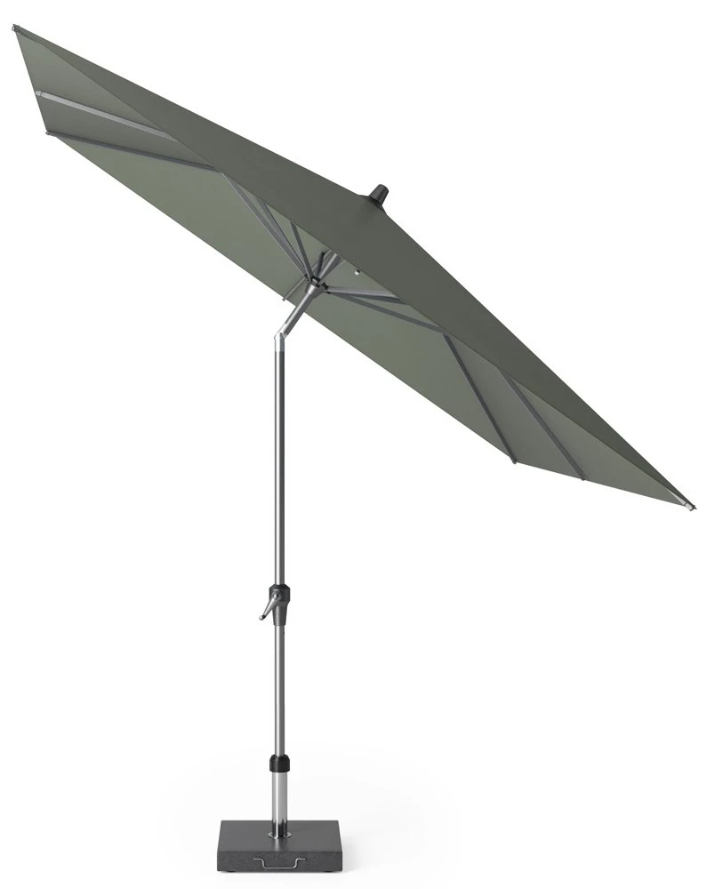 Platinum Middenstokparasol Riva 250 X 250 Cm Olijfgroen 4 Platinum Middenstokparasol Riva 250 X 250 Cm Olijfgroen - Afbeelding 2