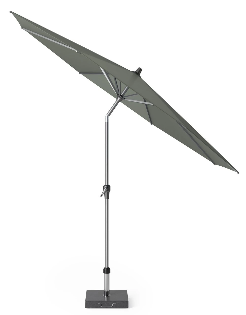 Platinum Middenstokparasol Riva Ø 300 Cm Olijfgroen 4 Platinum Middenstokparasol Riva Ø 300 Cm Olijfgroen - Afbeelding 2