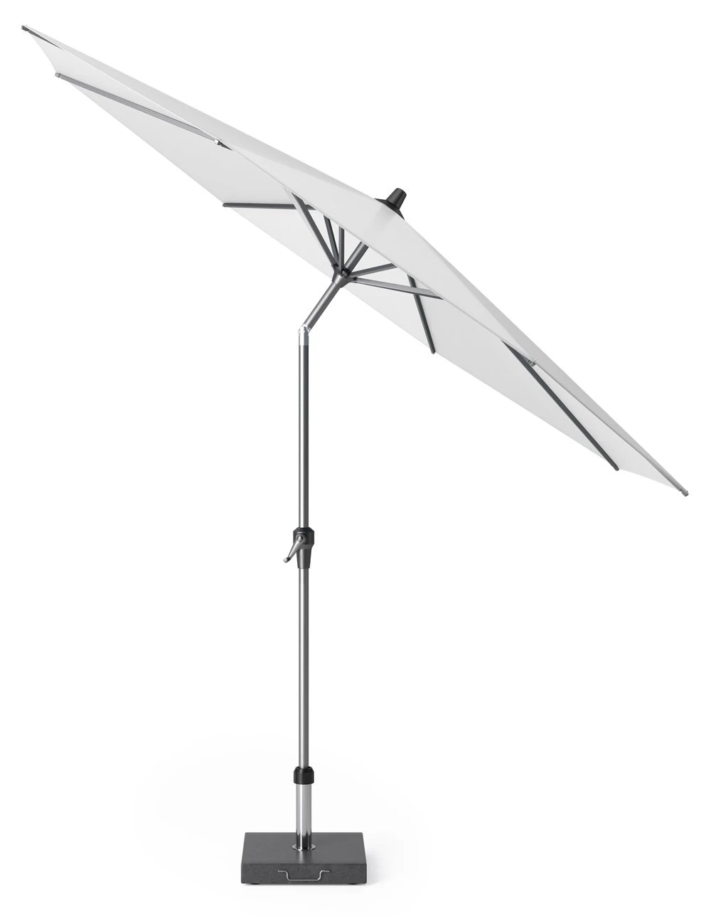 Platinum Middenstokparasol Riva Ø 300 Cm Wit 4 Platinum Middenstokparasol Riva Ø 300 Cm Wit - Afbeelding 2