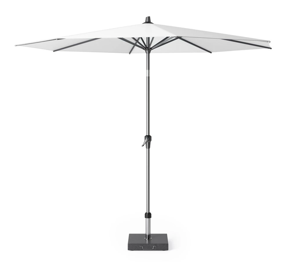 Platinum Middenstokparasol Riva Ø 300 Cm Wit 3 Platinum Middenstokparasol Riva Ø 300 Cm Wit