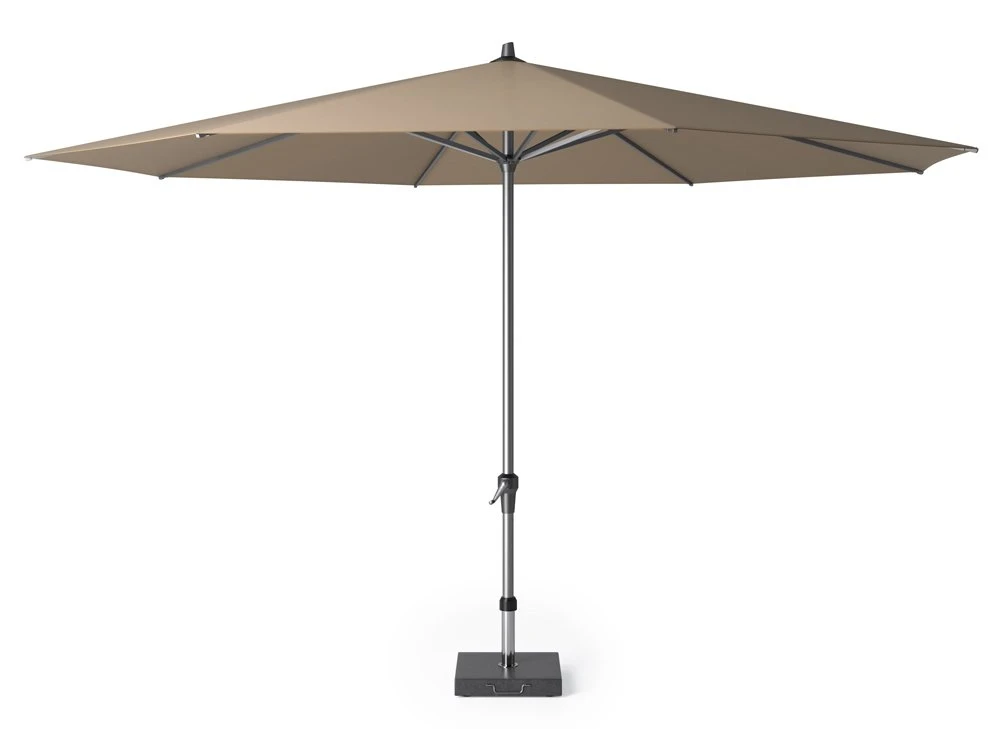 Platinum Middenstokparasol Riva Ø 400 Cm Taupe 3 Platinum Middenstokparasol Riva Ø 400 Cm Taupe