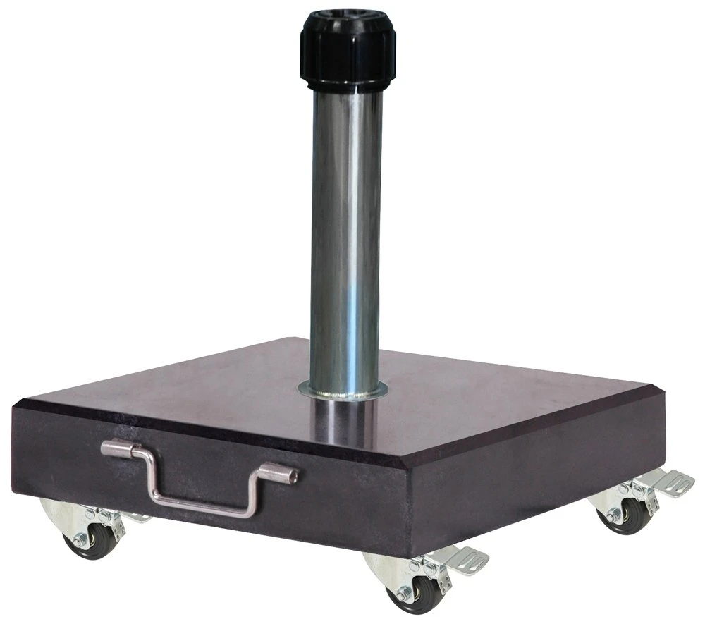 Platinum Parasolvoet Rome Met Zwenkwielen - 40 Kg 3 Platinum Parasolvoet Rome Met Zwenkwielen - 40 Kg