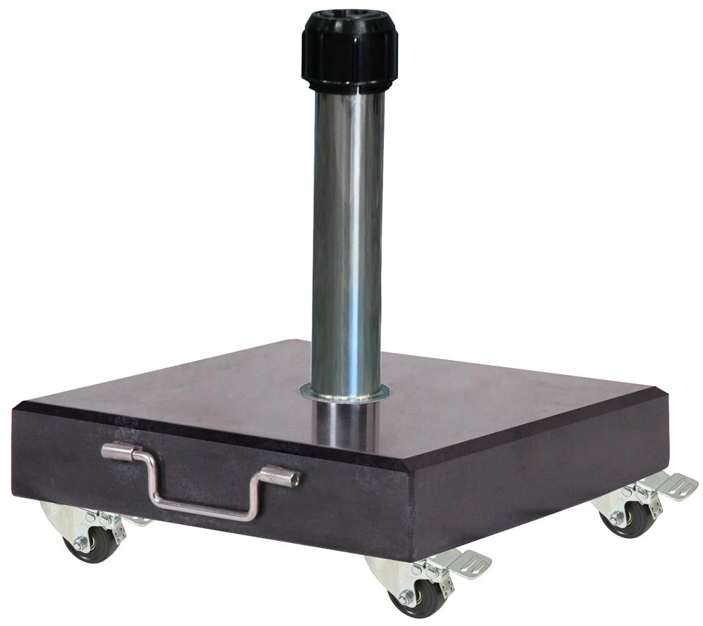 Platinum Parasolvoet Rome Met Zwenkwielen - 60 Kg 3 Platinum Parasolvoet Rome Met Zwenkwielen - 60 Kg