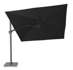 Platinum Zweefparasol Challenger T² 300 X 300 Cm Zwart -Tuinartikelen Winkel platinum zweefparasol challenger t 300 x 300 cm zwart 1000x959 6218e741567b1 l