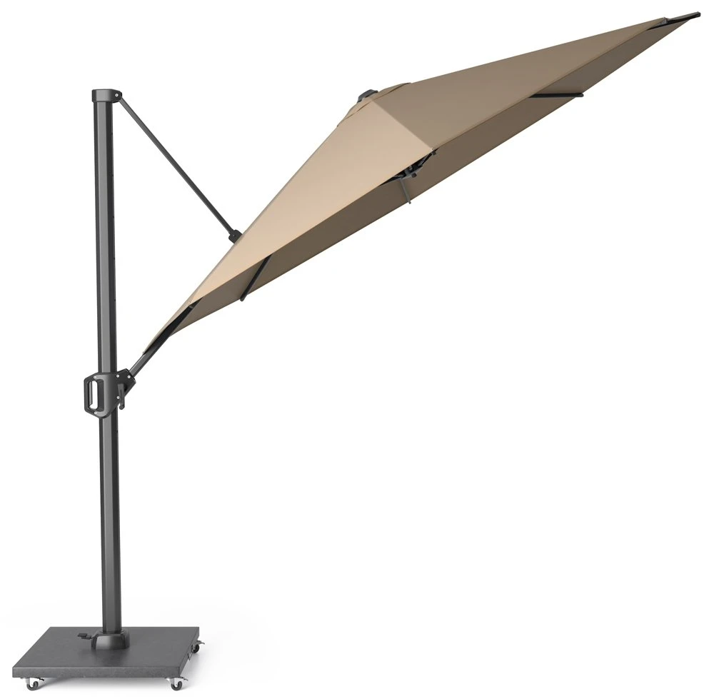 Platinum Zweefparasol Challenger T¹ Ø 350 Cm Taupe 4 Platinum Zweefparasol Challenger T¹ Ø 350 Cm Taupe - Afbeelding 2