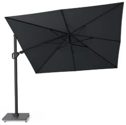 Platinum Zweefparasol Challenger T² Premium 300 X 300 Cm Jet Black -Tuinartikelen Winkel platinum zweefparasol challenger t premium 300 x 300 cm jet 1000x995 6218e74decb5d l
