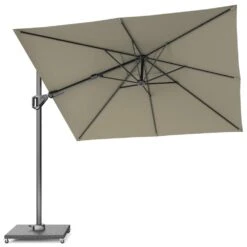 Platinum Zweefparasol Voyager T² 270 X 270 Cm Taupe -Tuinartikelen Winkel platinum zweefparasol voyager t 270 x 270 cm taupe 1000x999 6218e727917ea l