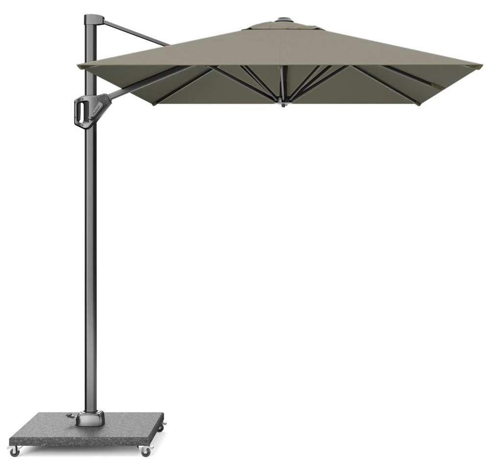 Platinum Zweefparasol Voyager T¹ 300 X 200 Cm Taupe 3 Platinum Zweefparasol Voyager T¹ 300 X 200 Cm Taupe