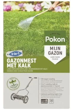 Pokon Gazonmest Met Kalk 2kg Voor 30m²