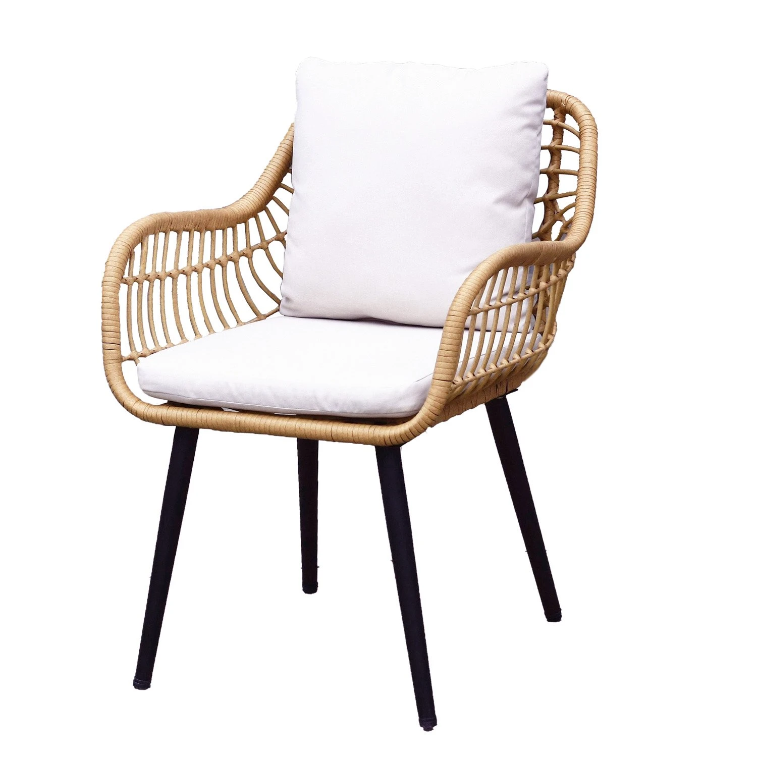 Royal Seasons COCOON Dining Set 4p Naturel 5 Royal Seasons COCOON Dining Set 4p Naturel - Afbeelding 3