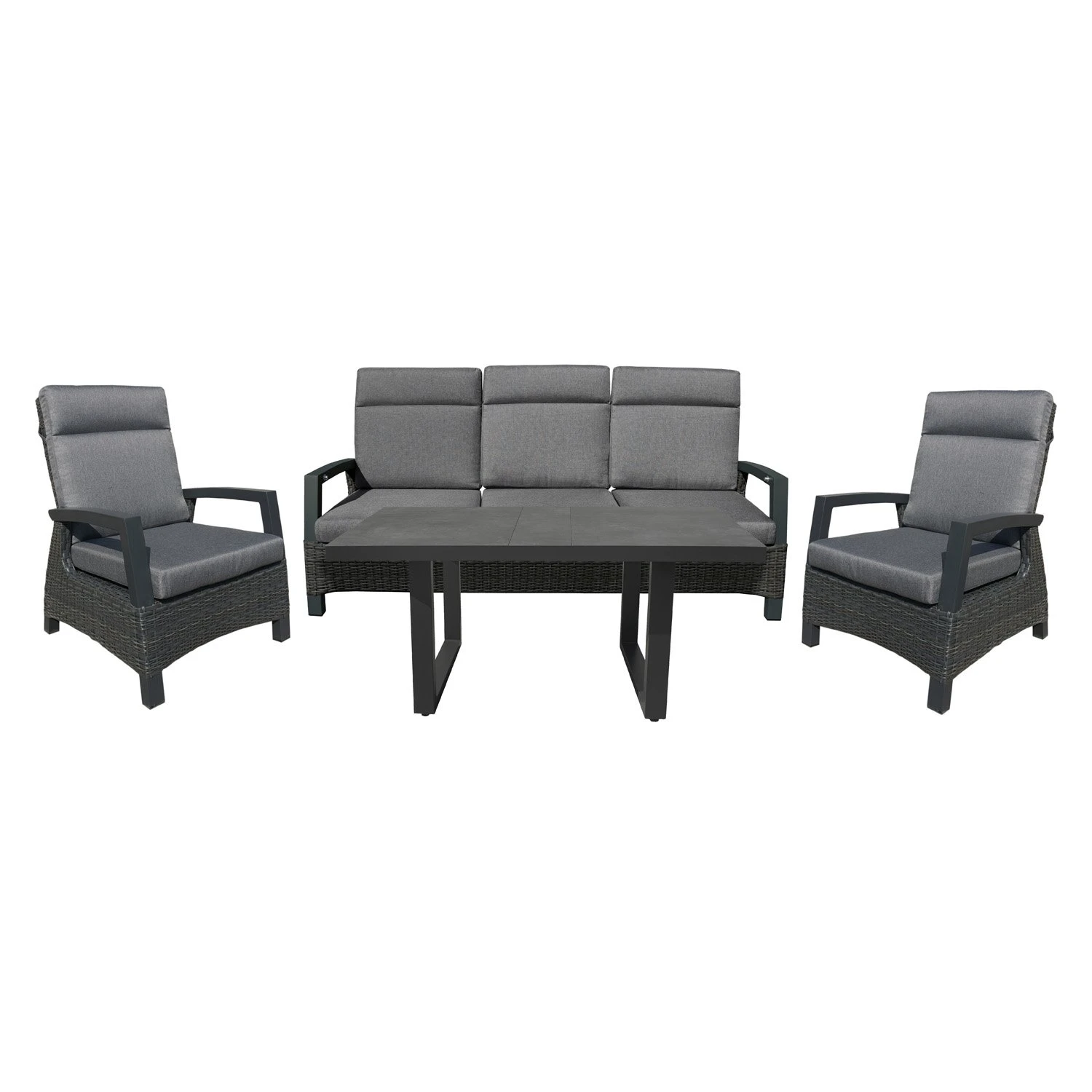 Royal Seasons LISSABON Stoel-bank Tuinset 3 Royal Seasons LISSABON Stoel-bank Tuinset