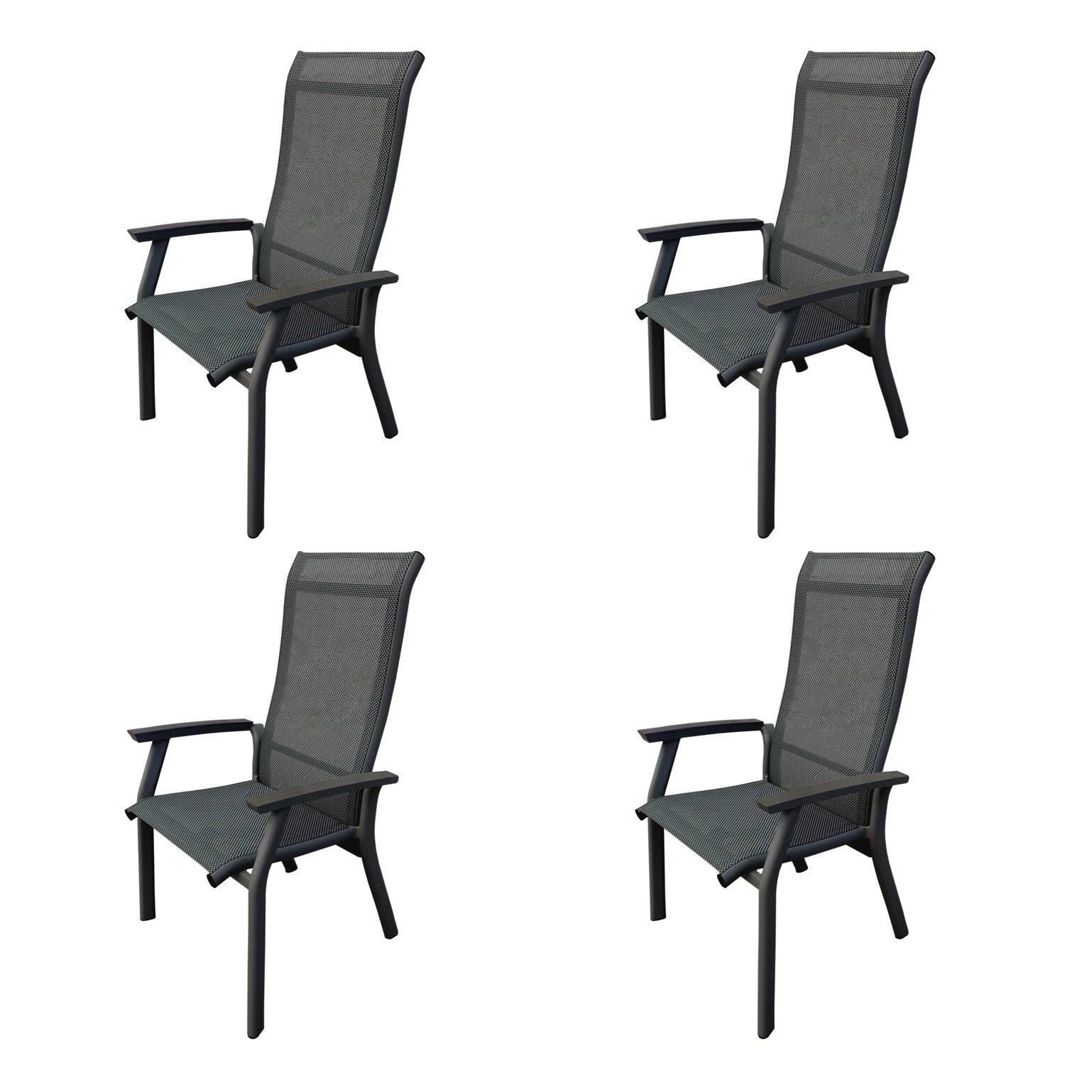 Royal Seasons PORTO Tuinstoelen Set 4 Royal Seasons PORTO Tuinstoelen Set - Afbeelding 2
