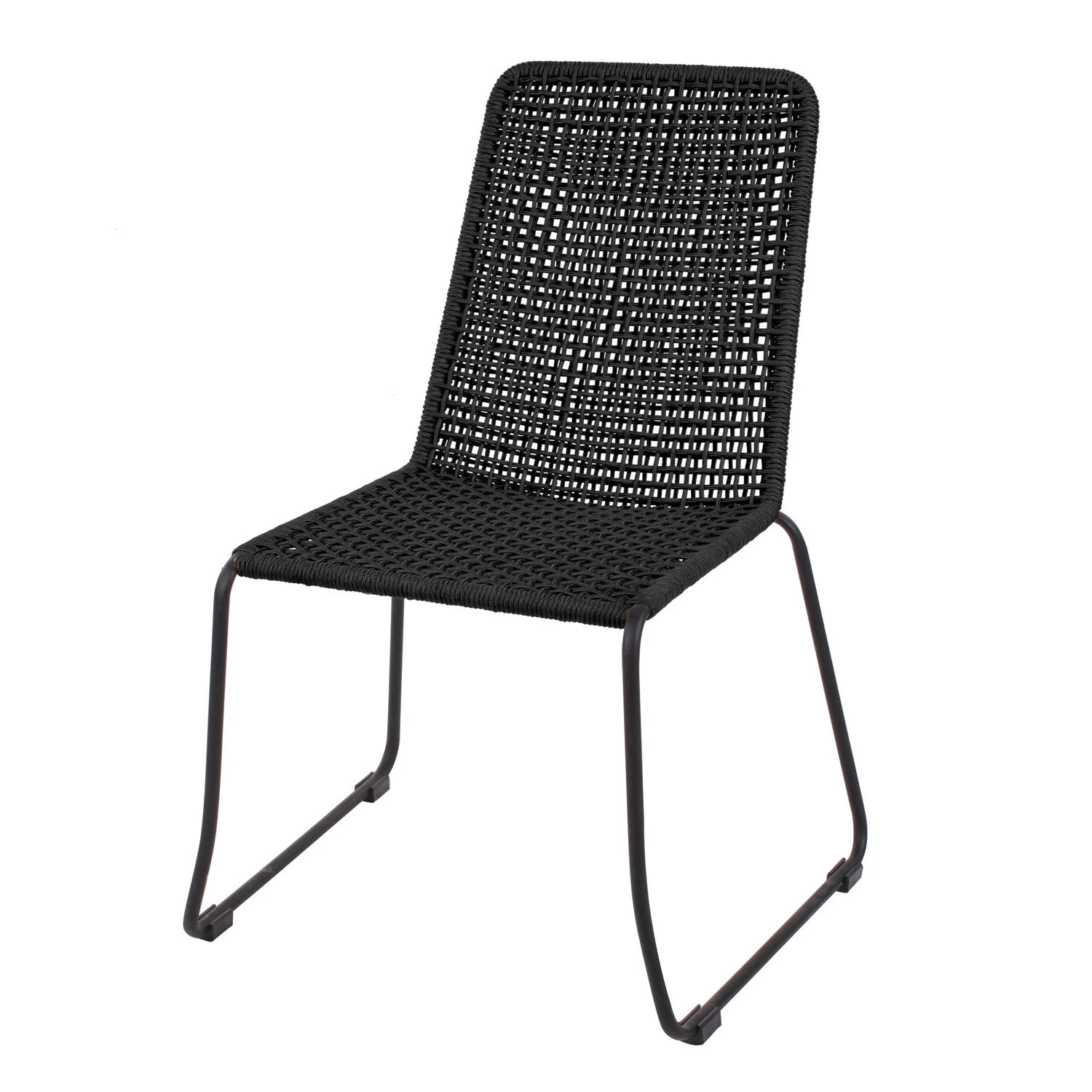 Royal Seasons TROPEA Dining Stoel Cross Zwart 3 Royal Seasons TROPEA Dining Stoel Cross Zwart