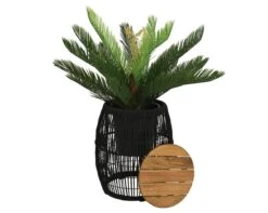 Seville Bijzet Tuintafel Zwart - Ø 40 X H 49 Cm -Tuinartikelen Winkel seville bijzet tuintafel zwart 40 x h 49 cm 1181x944 623469c004b51 l