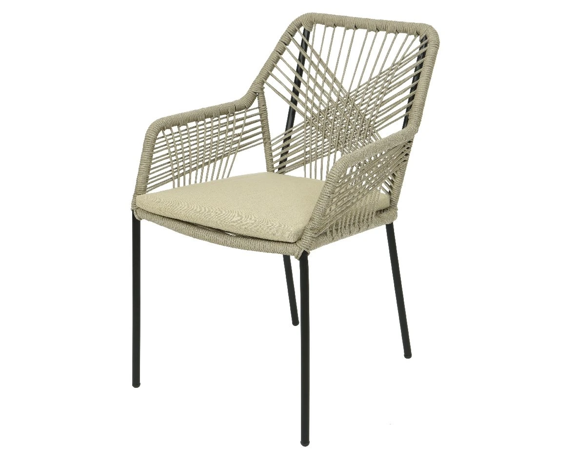 Seville Tuinstoel Beige - 63 X 57 X 85 Cm 3 Seville Tuinstoel Beige - 63 X 57 X 85 Cm