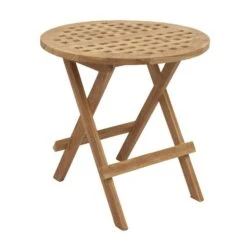 Timber YORK Klaptafel Rond - Ø 50 X H 50 Cm